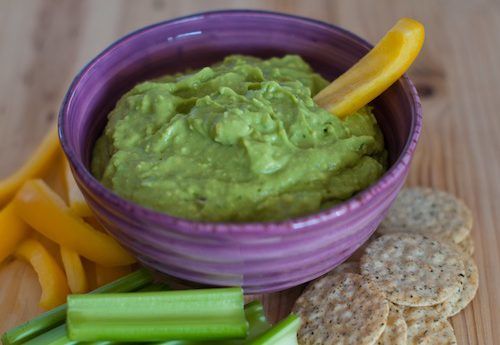 Spicy, Healthy Avocado and Yogurt Dip