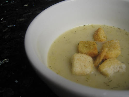 Garlic Potato Healing Soup